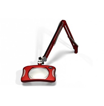 แว่นขยายตรวจงาน Table magnifier mg900-2xred rectangular